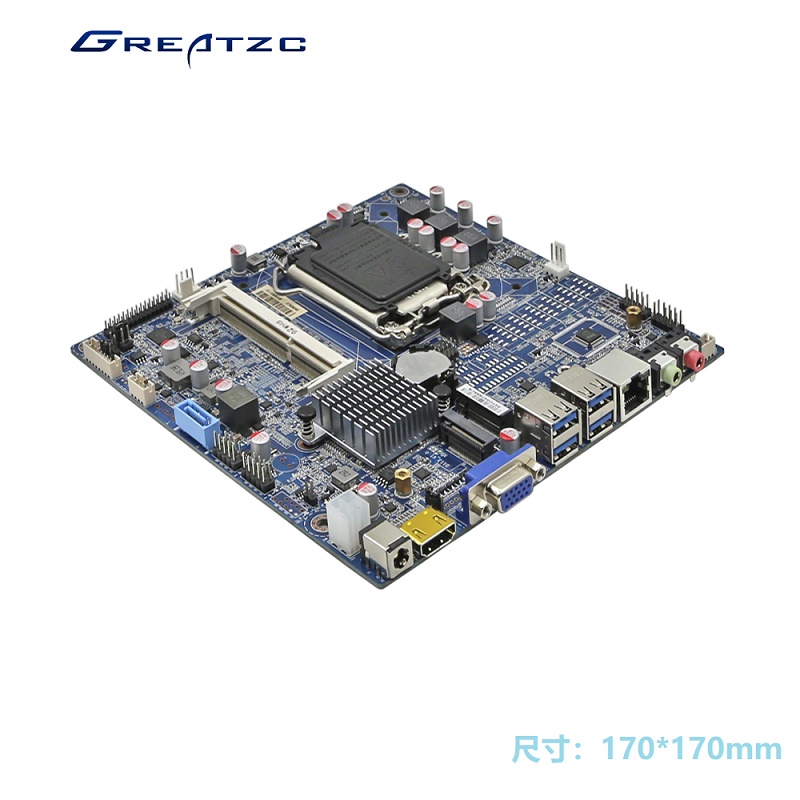 Mini ITX一体机香蕉视频黄在线看 迷你PC香蕉视频黄在线看 INTEL H310芯片组 支持9、8、7、6代CPU